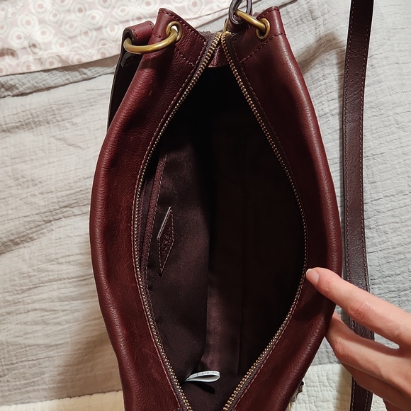 Fossil Leather Allie Satchel - Picture 14 of 16